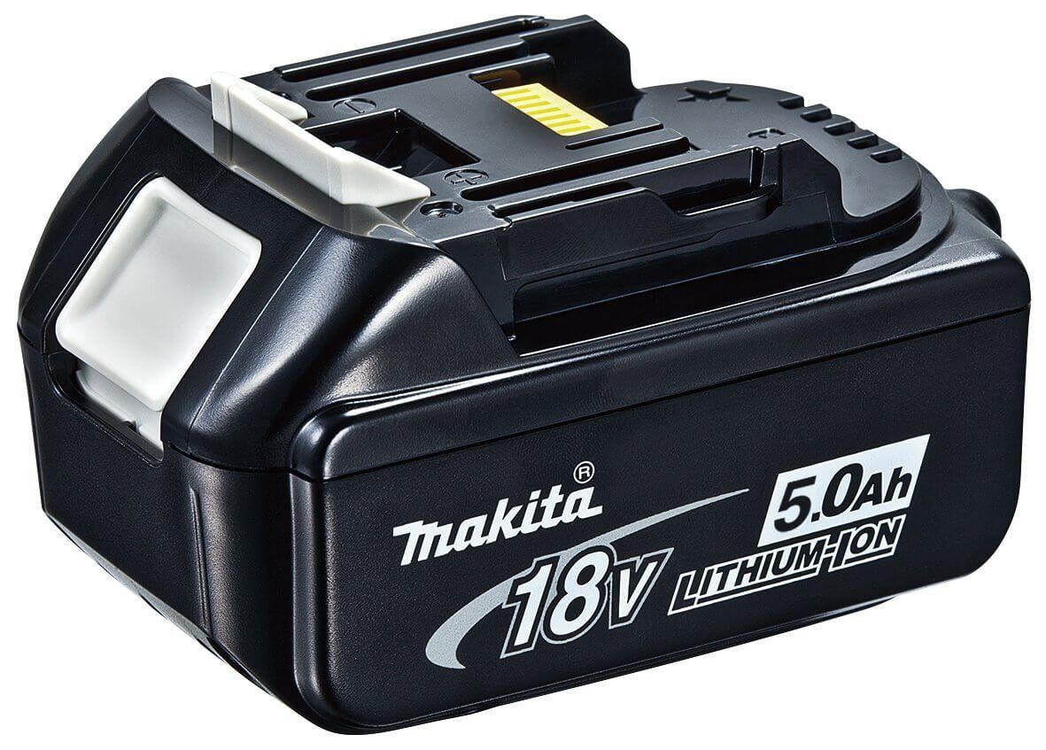 Kit Makita trepant percutor DHP482 + mini-amoladora DGA504 + 2 bateries de 5 Ah + carregador + bossa DLX2504BL2