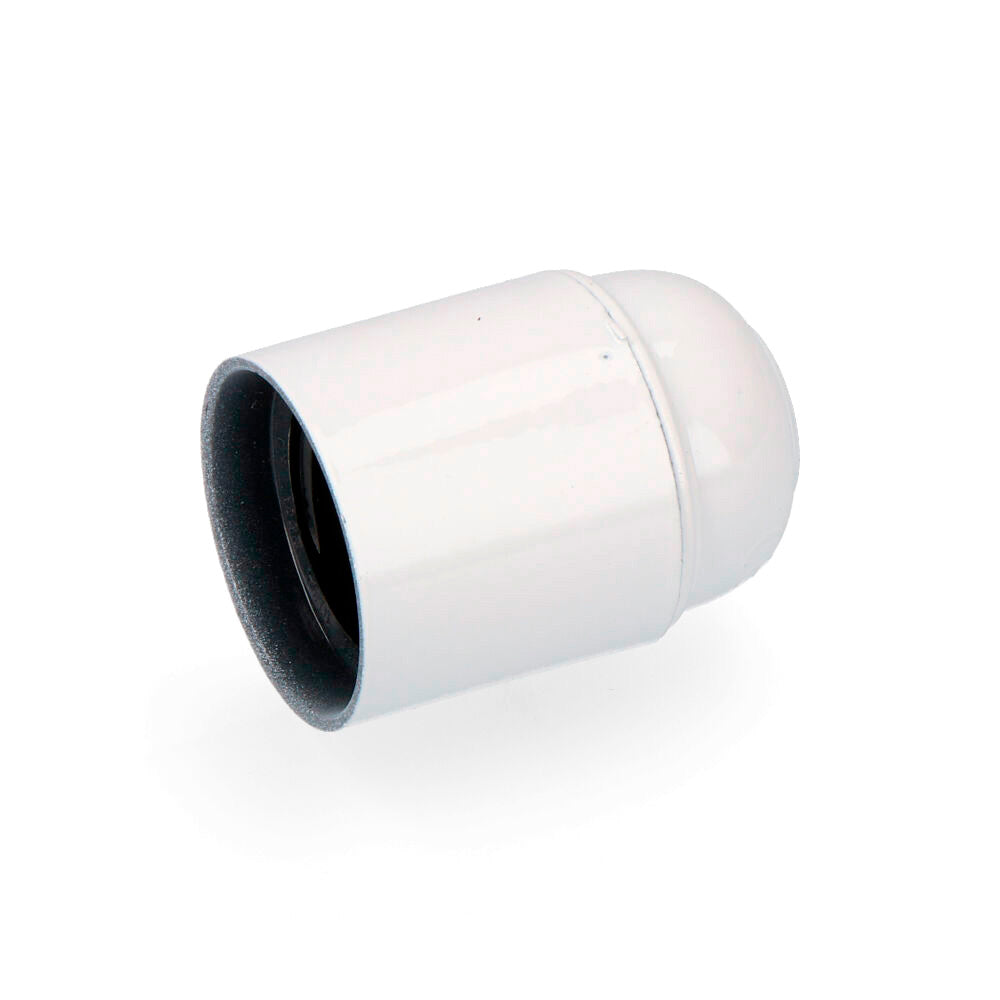 Portalàmpades de baquelita reforçat blanc E-27 EDM