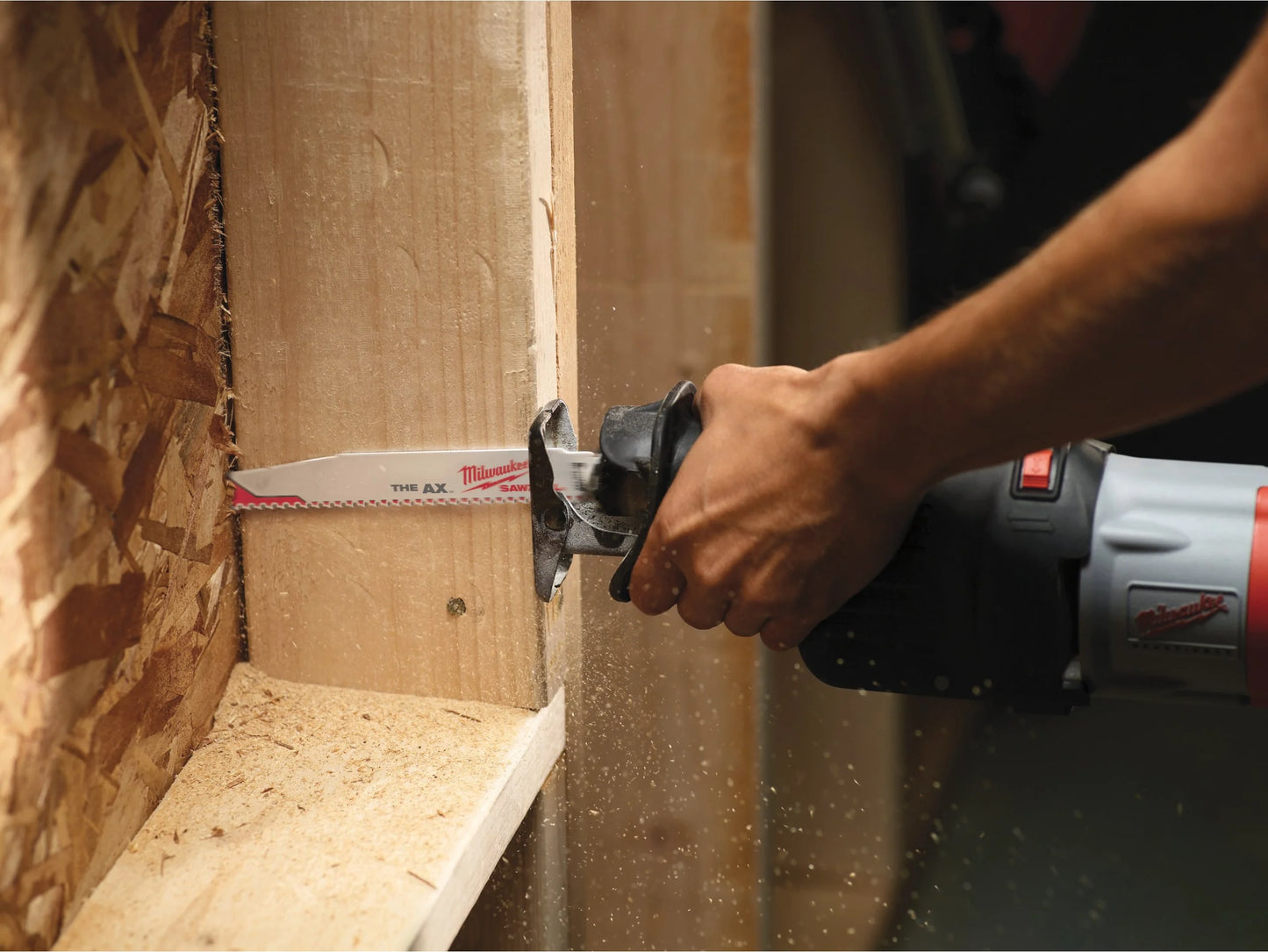 Fulla de serra de sabre 230 mm x 5 TPI, 5 unitats Milwaukee THE AX DEMOLITION HEAVY DUTY