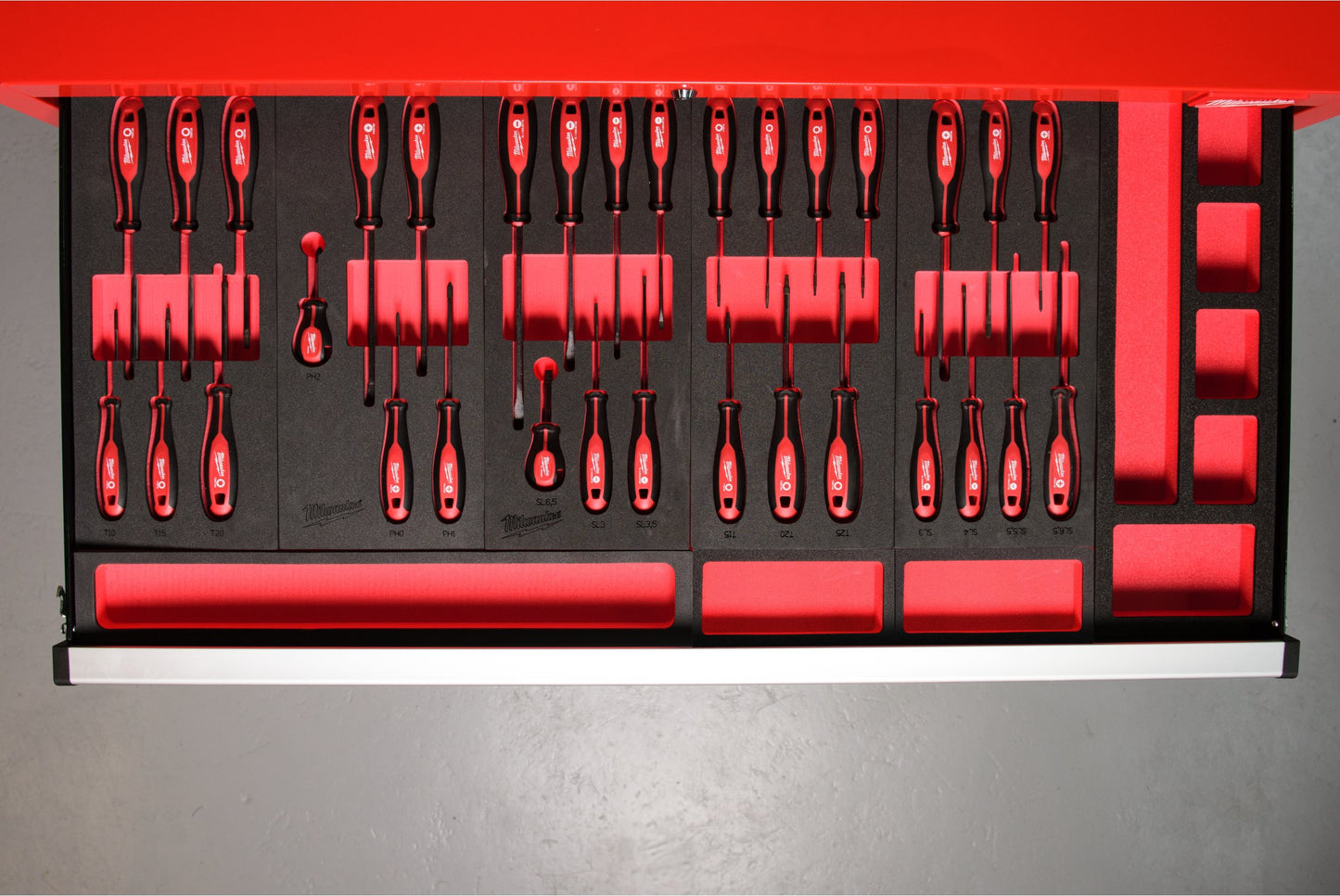 Escuma amb 5 tornavisos Phillips Milwaukee