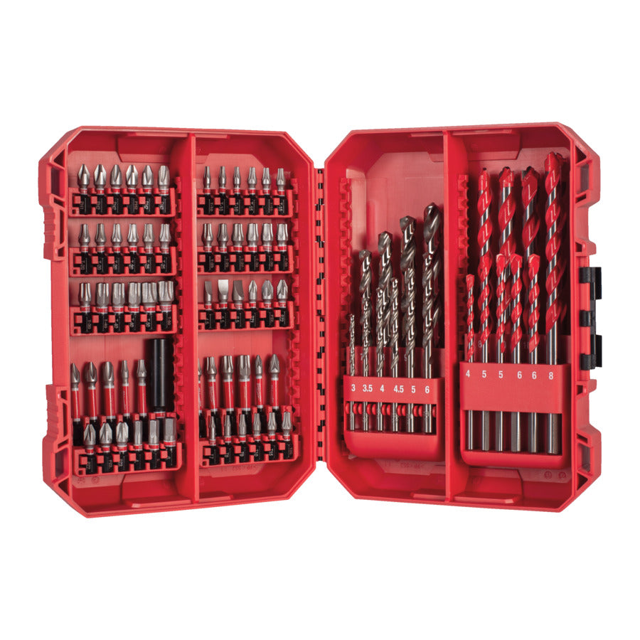 Estoig de 80 peces SHOCKWAVE Impact Duty Milwaukee