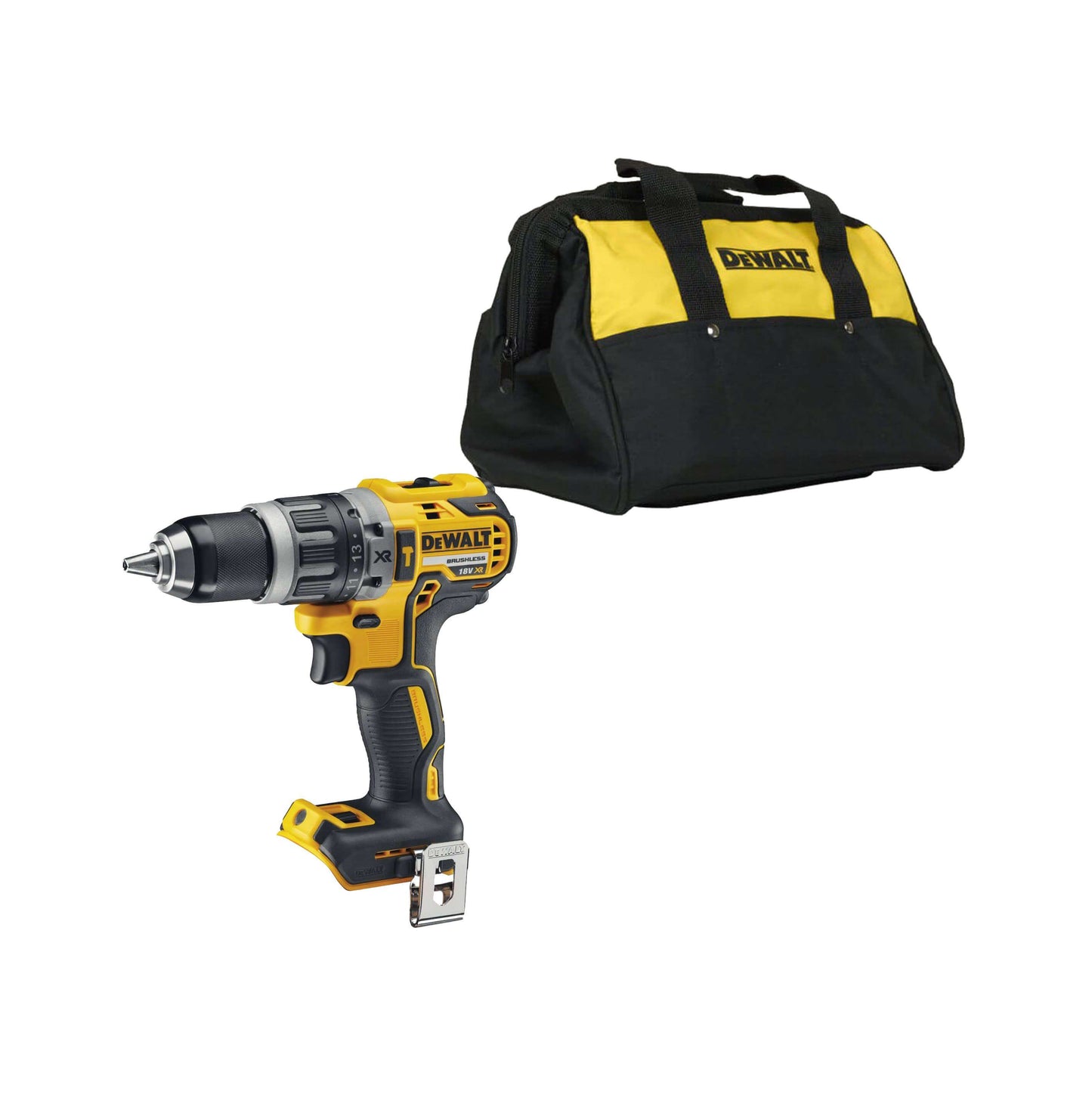 Trepant percutor sense escombretes XR 18 V DEWALT DCD796Z amb bossa