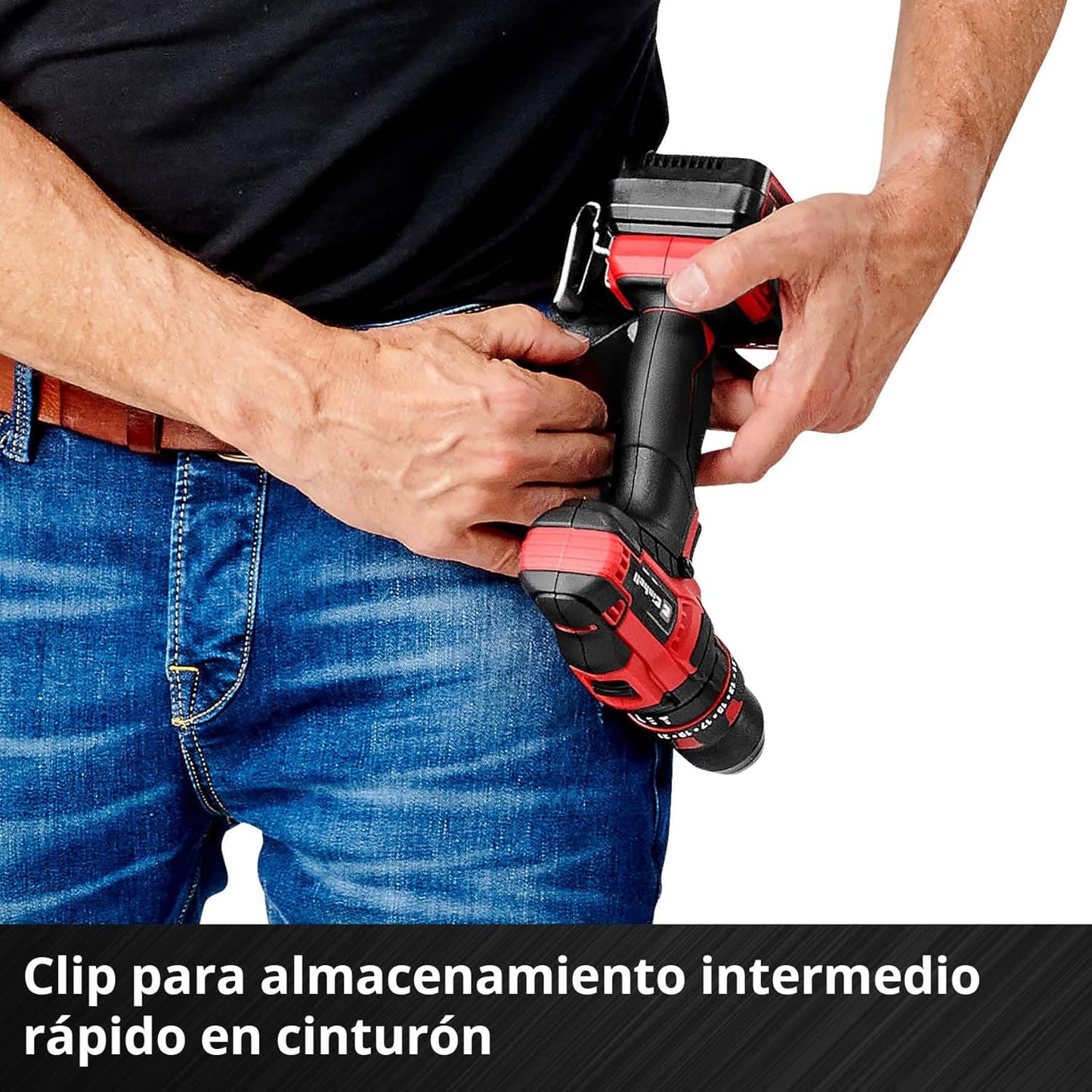 Trepant percutor amb bateria 18V amb 1bat 2,5Ah i carregador TE-CD 18/44 Li-i Einhell