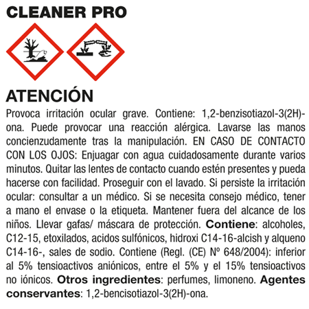 Pot de netejador universal de terres, 1 L Fila CLEANER PRO