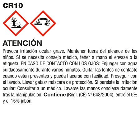 Pot de netejador de residus epoxi, 1 L Fila CR10