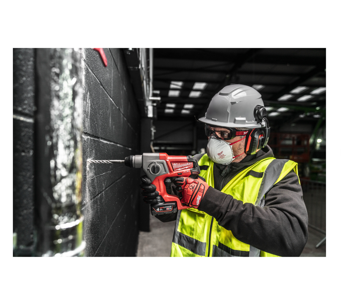 Ulleres de protecció panoràmiques de perfil baix ventilades Milwaukee