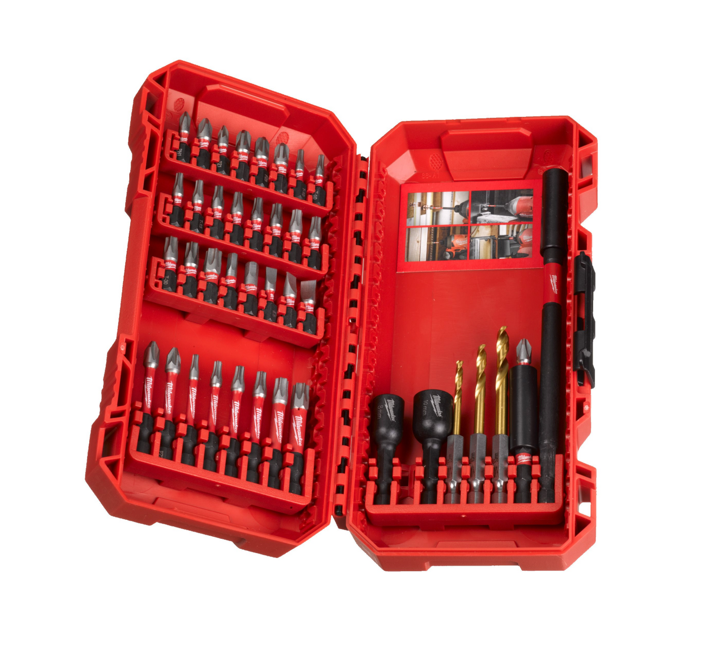 Estoig de 40 peces SHOCKWAVE Impact Duty Milwaukee