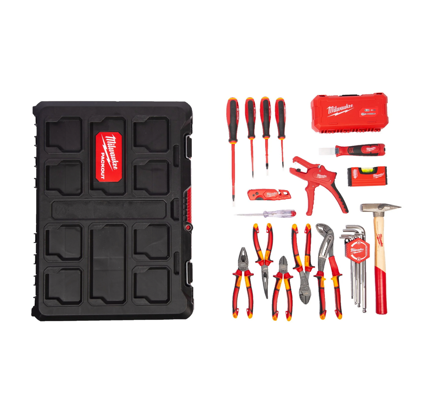 PACKOUT Set d’electricista de 62 peces Milwaukee