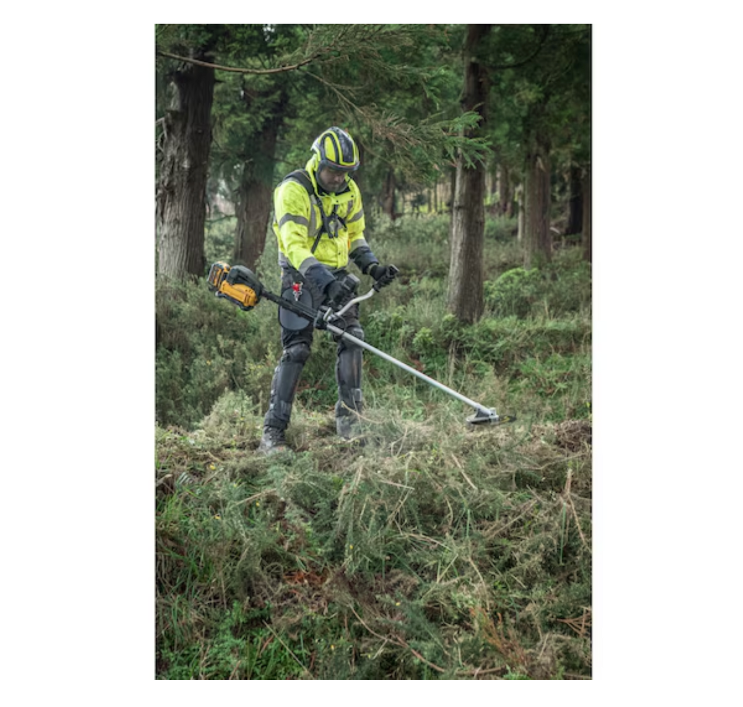Desbrossadora forestal FLEXVOLT 54V 25 cm amb mànec «U» Dewalt DCMBC723N