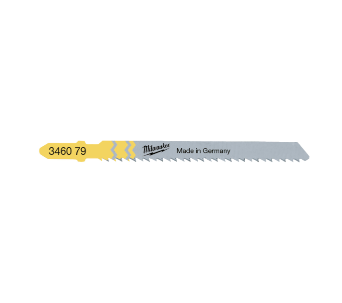 Pack de 5 fulles de serra per a taulells i laminats, 75x2,5 mm, T 101 BR, Milwaukee