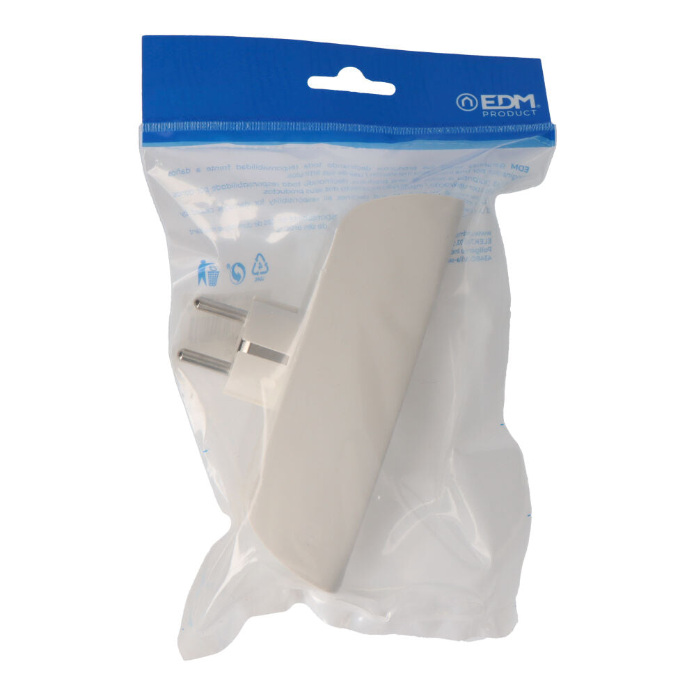 Multiconnector T/TL de triple sortida, tipus F, 4,8 mm, màx. 3680 W, EDM