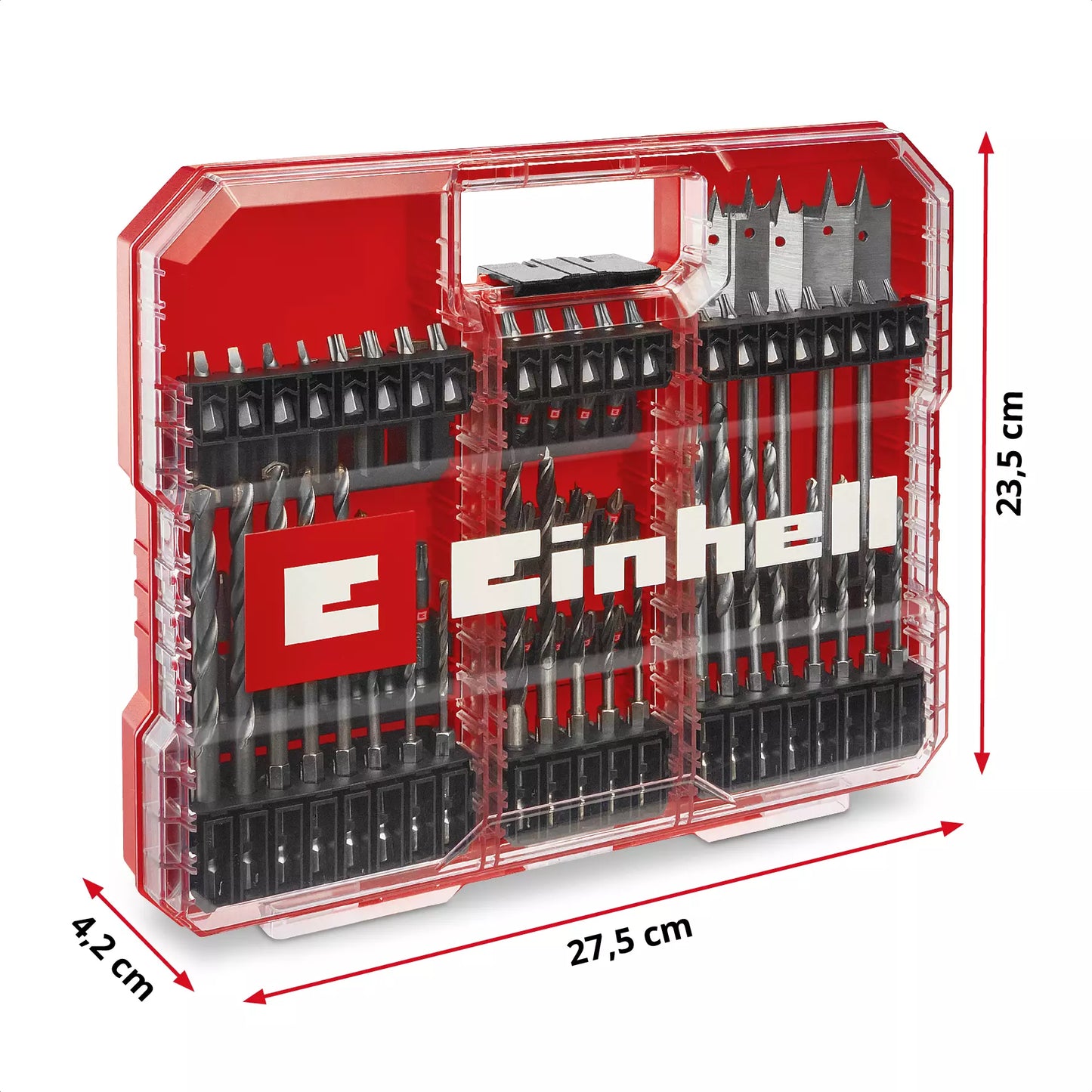Joc de puntes i broques XL-CASE 95pcs LS Einhell 49108788