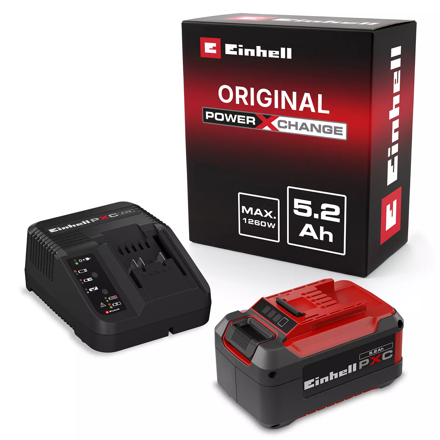 Kit de bateria de 5,2 Ah i carregador PXC Einhell