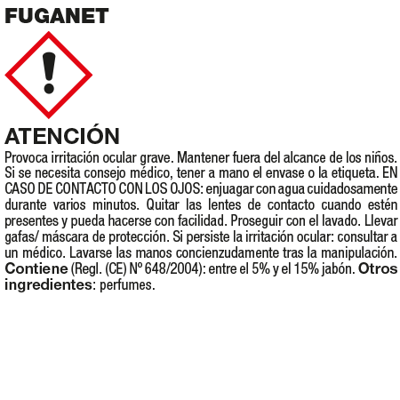 Esprai per a la neteja de juntes, 750 ml Fila FUGANET