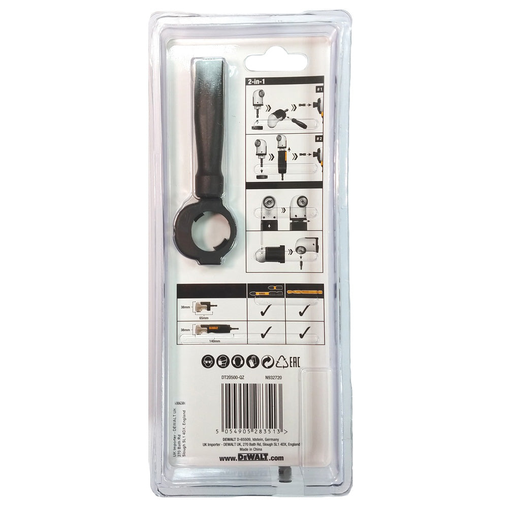 Acoblament angular magnètic 2 en 1 Dewalt DT20500