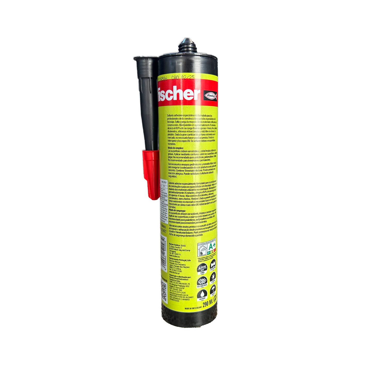 Cartutx adhesiu segellador de 290 ml Fischer MS Segellat Ràpid