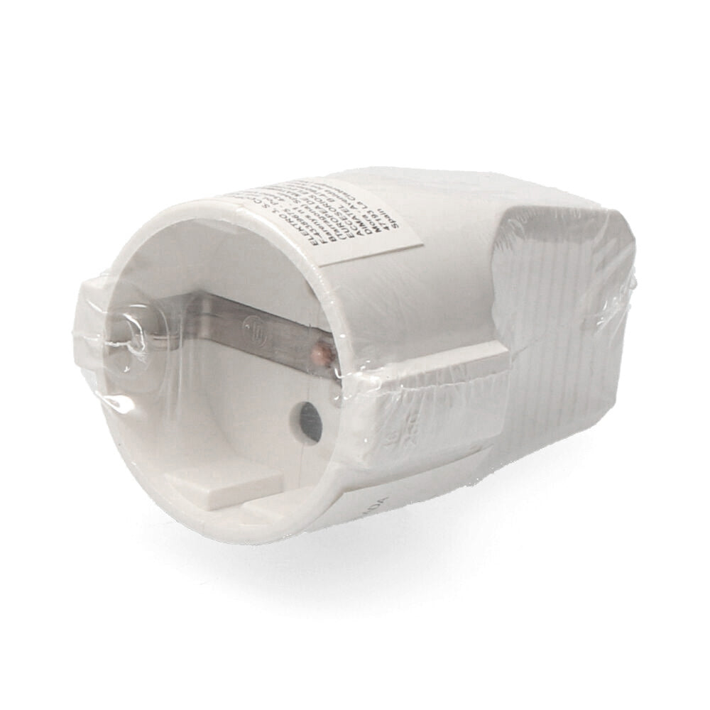 Base aèria T/TL de 10/16 A i 250 V, blanca EDM R41997