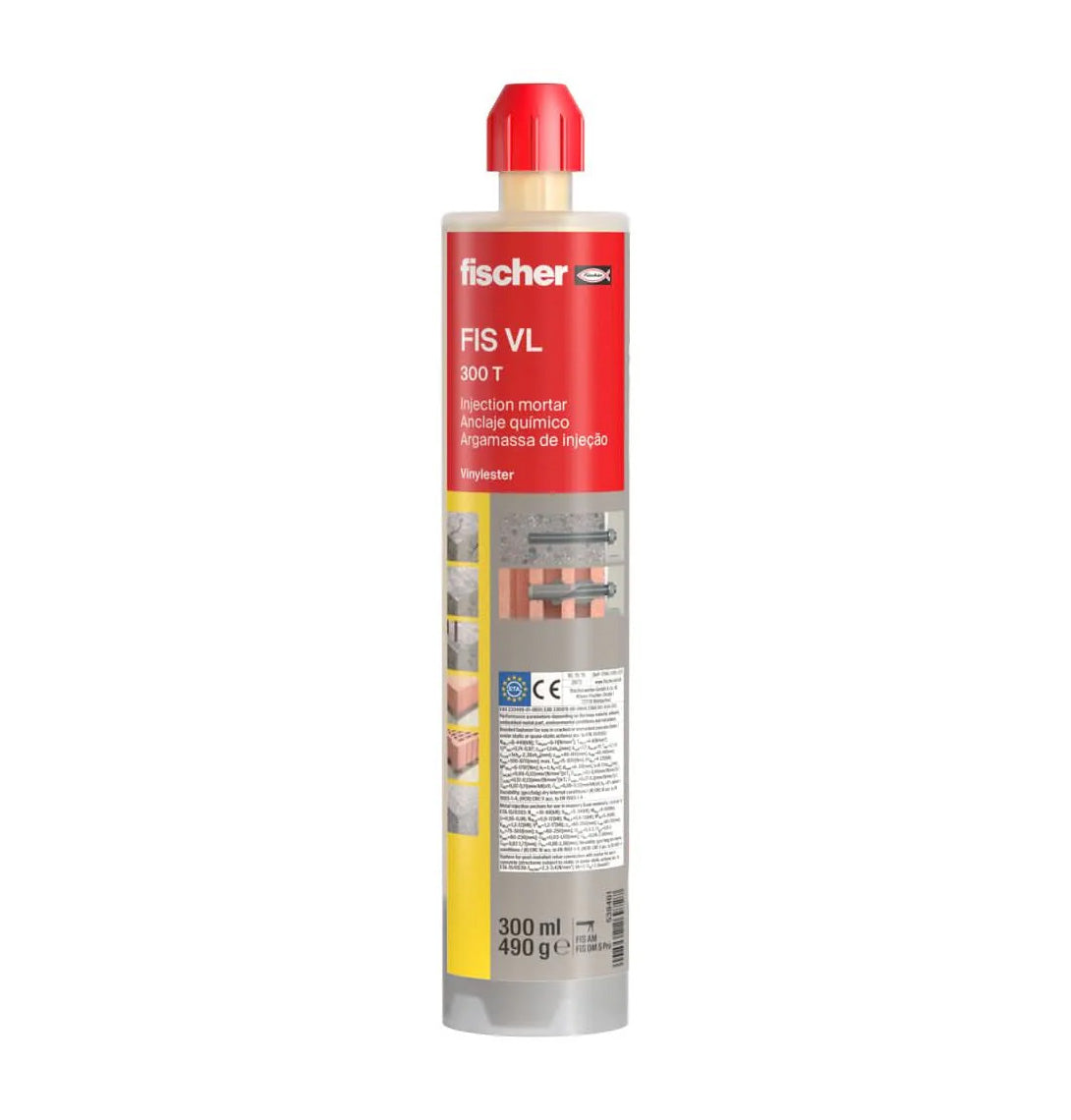 Cartutx de tac químic de 300ml FIS VL 300 T Fischer
