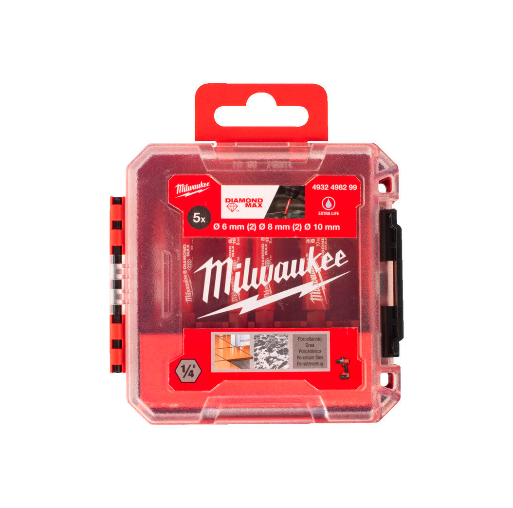 Joc de broques Diamond Max 5pcs Milwaukee