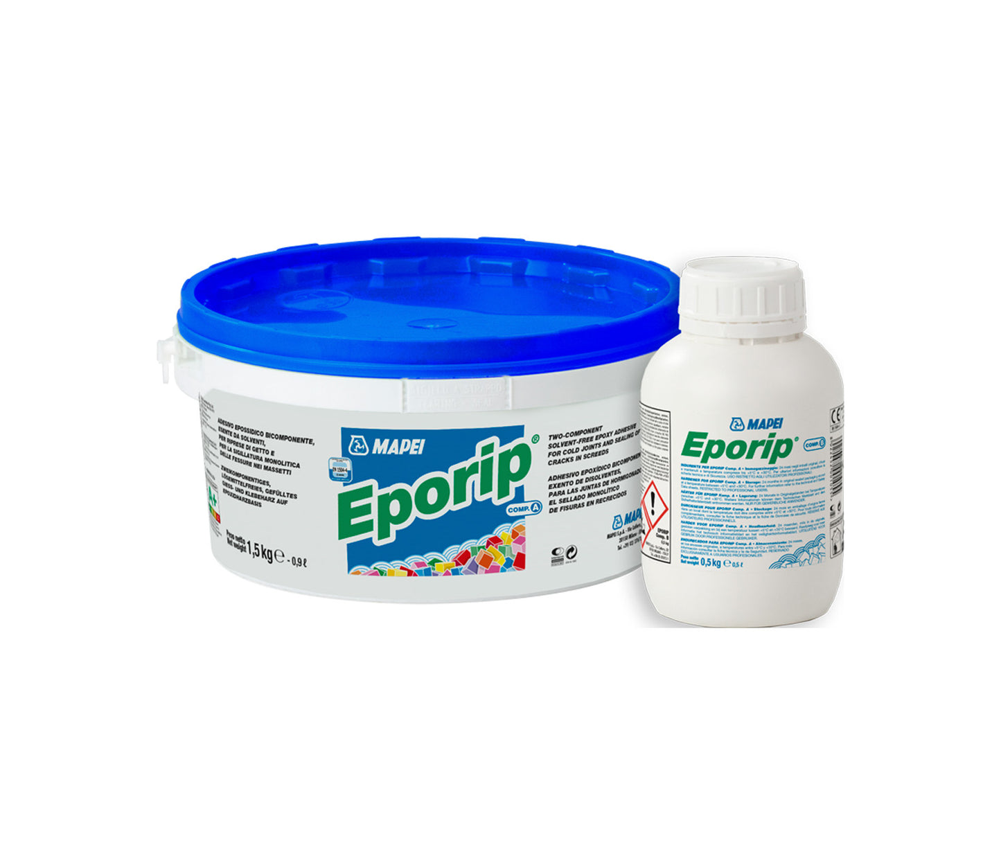 Adhesiu epoxi Eporip Mapei