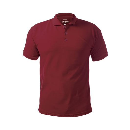 Polo de màniga curta granat Kapriol