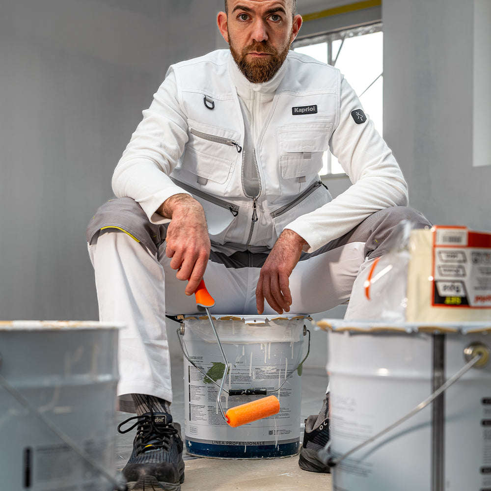 Pantalons de pintor amb múltiples butxaques Kevir Paint Kapriol
