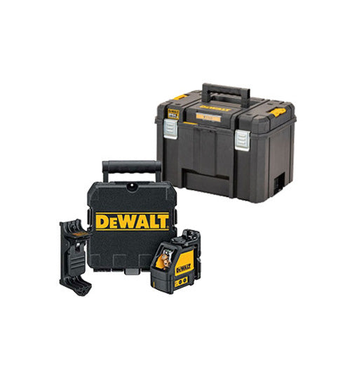 Combo nivell làser DW088K + maleta profunda Tstak VI Dewalt DWHT1-81020