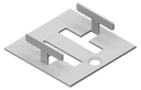 Caja Anclaje Tarima Acero 4 mm PEYGRAN - 1