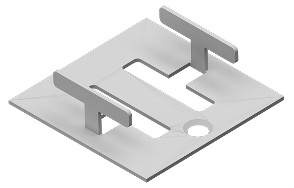 Caja Anclaje Tarima Acero 4 mm PEYGRAN - 1
