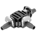 Blister de 5 derivaciones Pieza en T 4.6mm Gardena Quick Easy 8330-29 GARDENA - 1