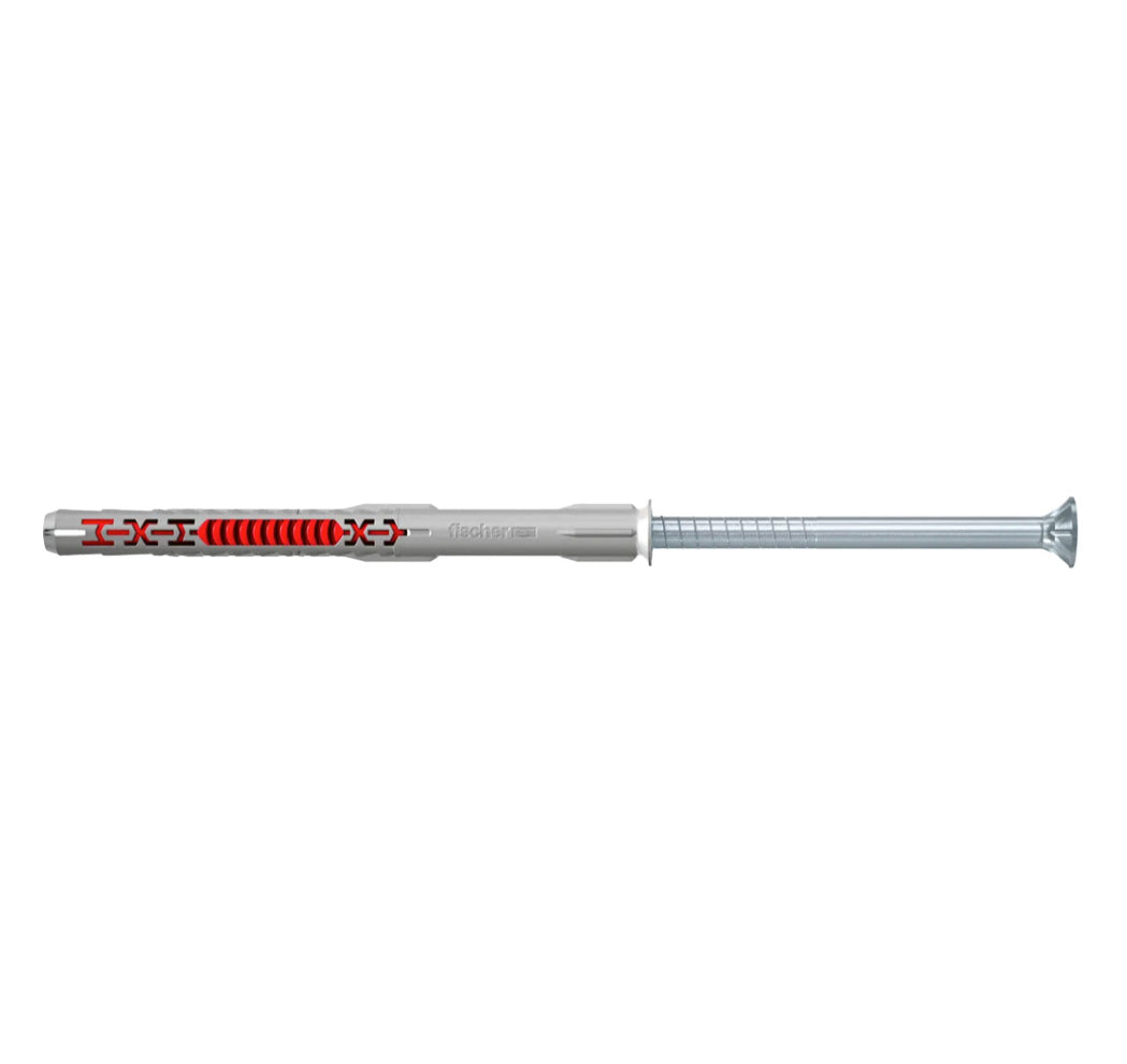 Caixa de tacs llargs DuoXpand T d’acer zincat Fischer