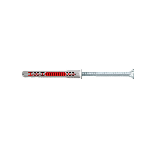 Caixa de tacs llargs DuoXpand T d’acer zincat Fischer