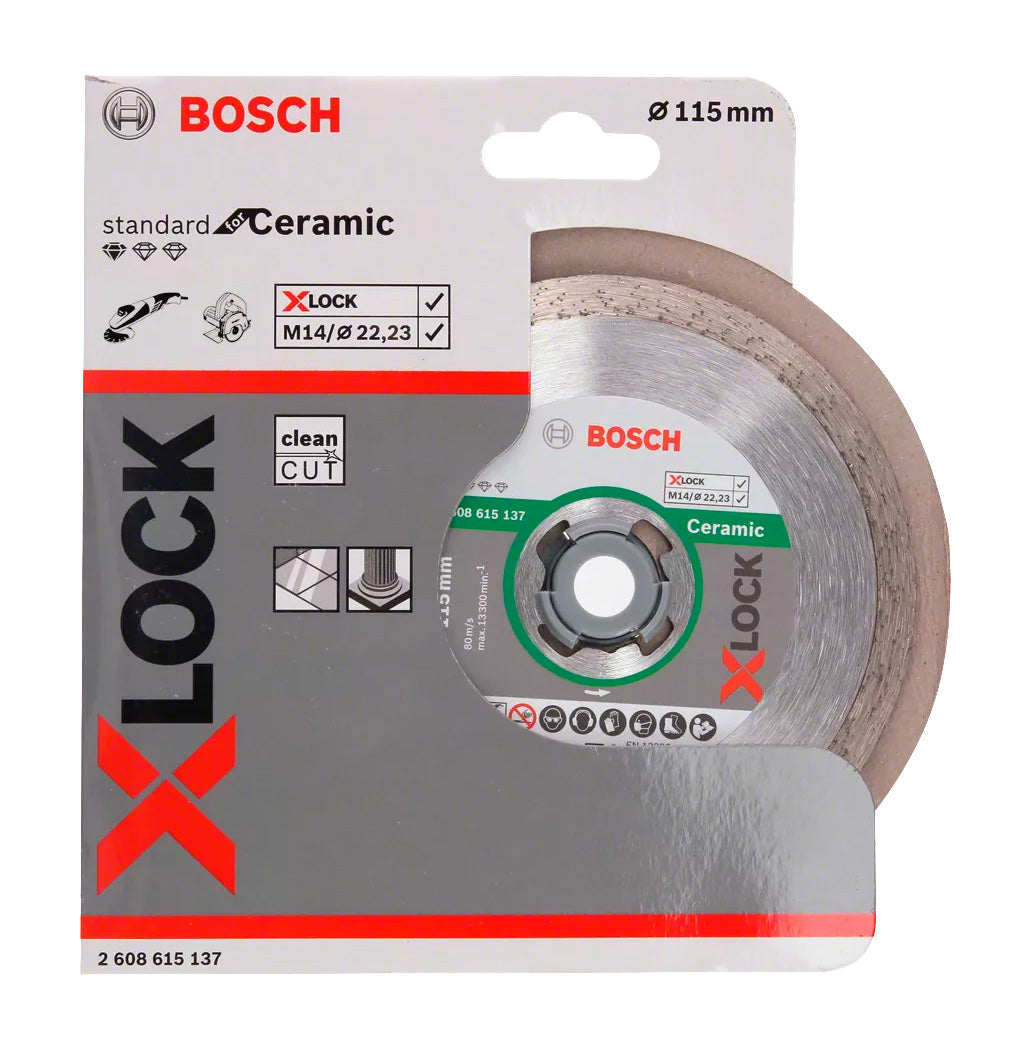 Disc de tall de diamant X-LOCK Standard Ceramic Bosch