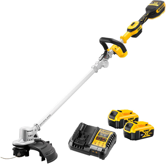 Desbrossadora sense escombretes XR de 18 V i 36 cm, amb 2 bateries de 5 Ah Dewalt DCMST561P2