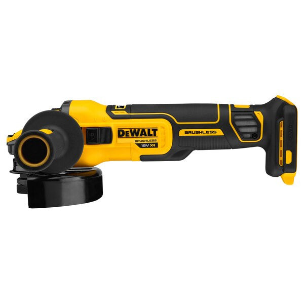 Esmoladora sense escombretes 18 V XR de 125 mm amb 2 bateries de 5 Ah i maletí Dewalt DCG409P2