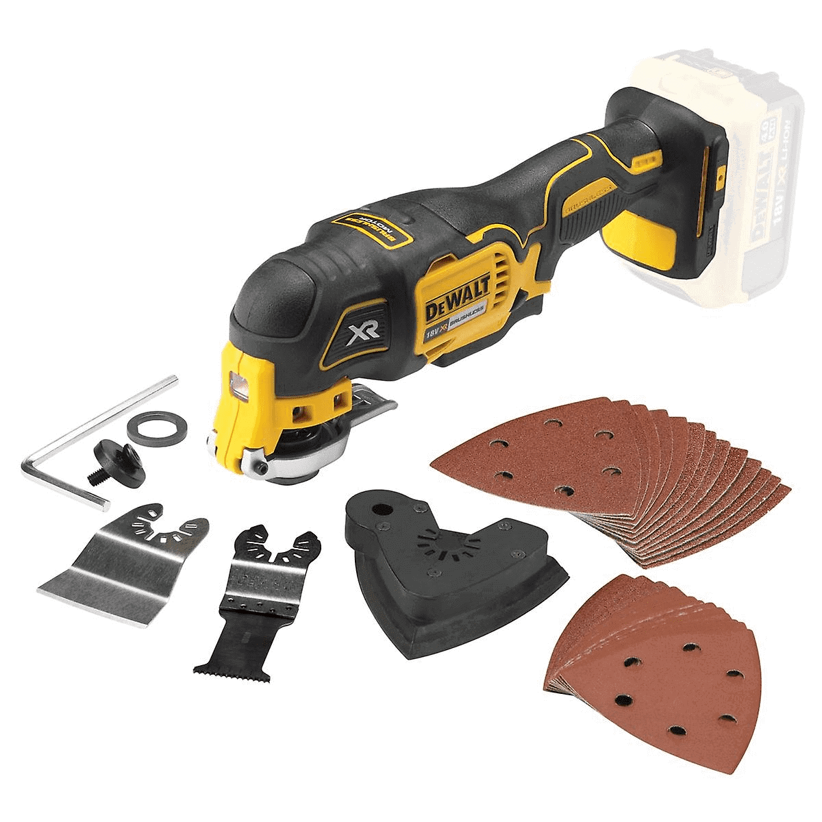 Kit de potència de 6 eines Dewalt amb bateria de 18V DCK665P3T
