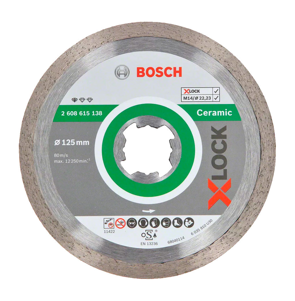 Disc de tall de diamant X-LOCK Standard Ceramic Bosch