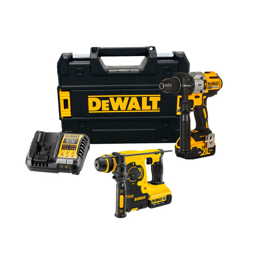 Combinat Dewalt, trepant percutor XRP 95 NM DCD796P2 + martell SDS DCH253N
