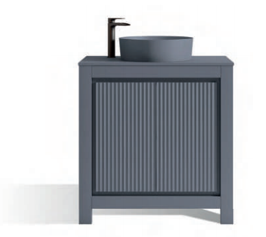 Mobles de bany VEGA + taulell 80 COLORS + lavabo 40 Colors Avio VisoBath