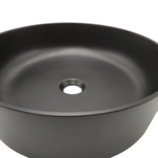 Lavabo Redondo Black 40cm Colors  VisoBath VISOBATH - 1