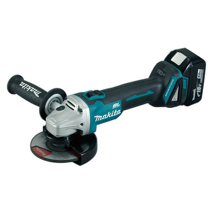 Combo 18 V Miniamoladora DGA504ZJ + trepant percutor DHP481RTJ Makita DLX2130TJ2