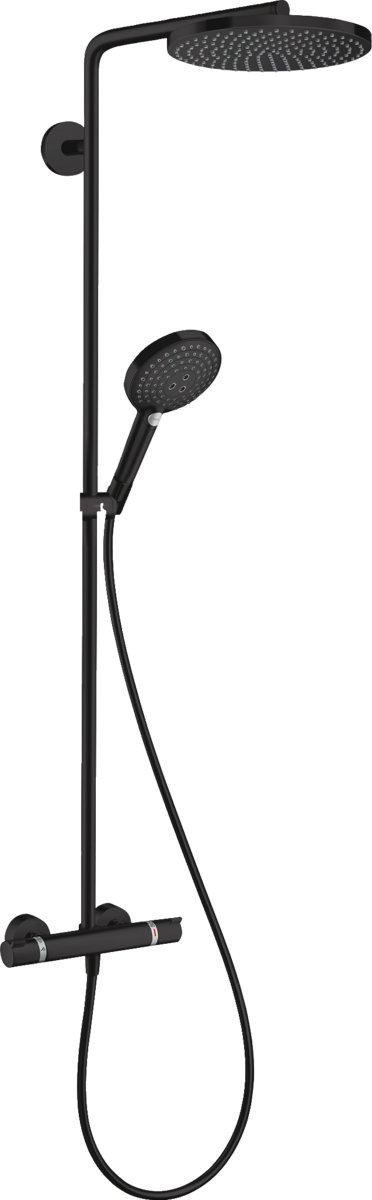 Grifo de ducha termostático Select S 240 1 Jet Negro Hansgrohe HANSGROHE - 1