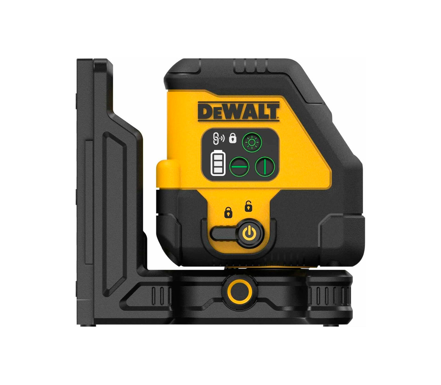 Nivell làser autonivellant verd USB-C de 2 línies en creu Dewalt DCLE14201GB