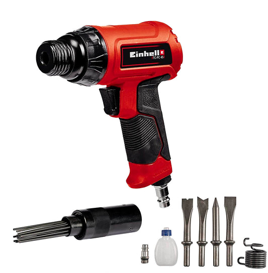Martell pneumàtic d’1,2 J amb 8 accessoris Einhell TC-PC 45
