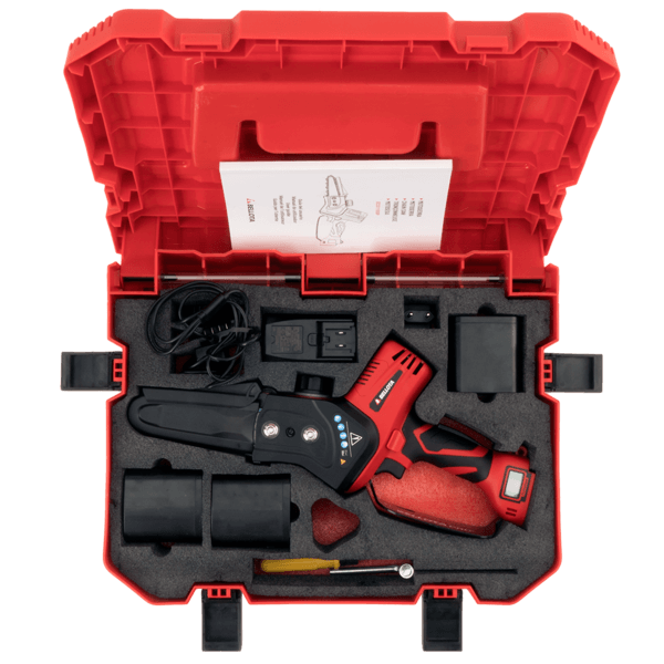 Motosierra a Batería 11cm con 3 baterías 4,2Ah y maletín Bellota ECS1100P BELLOTA - 4