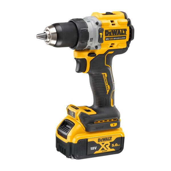 Trepant percutor compacte sense escombretes XR 18V LI-ION 5 Ah Dewalt DCD805P2T