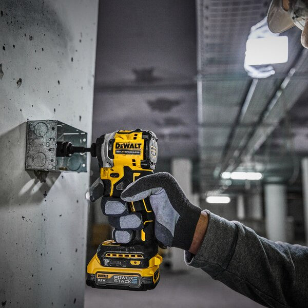 Cargolador d’impacte compacte sense escombretes XR 18V POWERSTACK Dewalt DCF850E2T