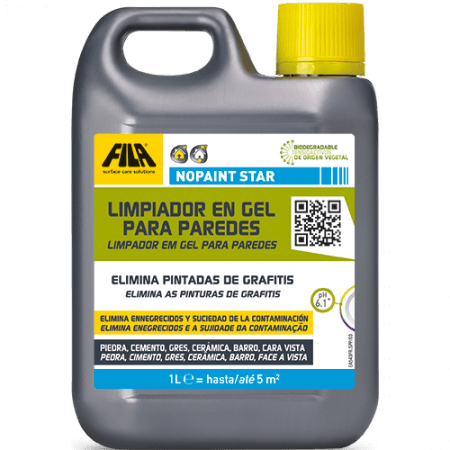 Garrafa Limpiador de Grafitis 1L Fila NOPAINT STAR FILA - 1