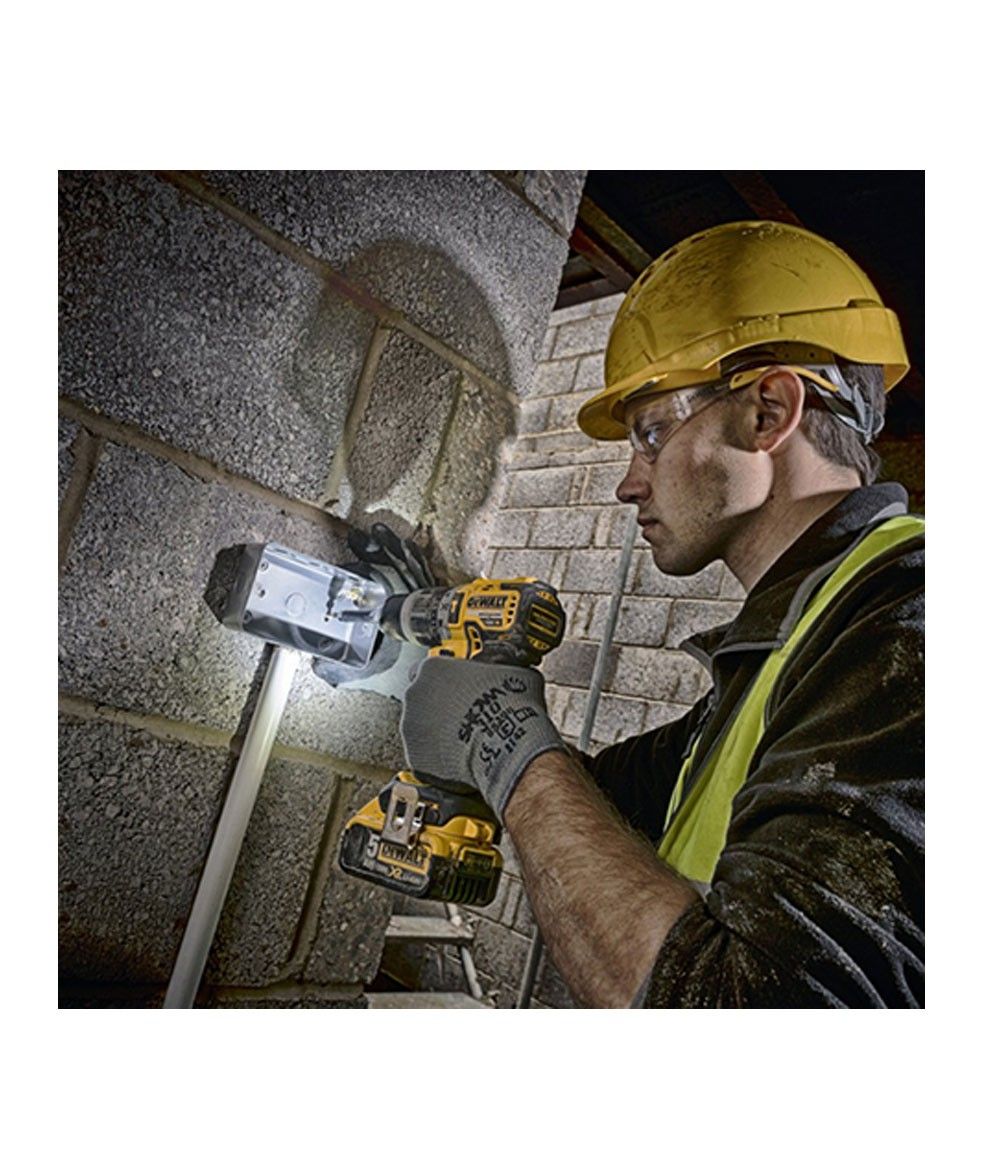 Power Kit Dewalt, martell + trepant + esmoladora + tornavís d’impacte amb bateria DCK422P3T