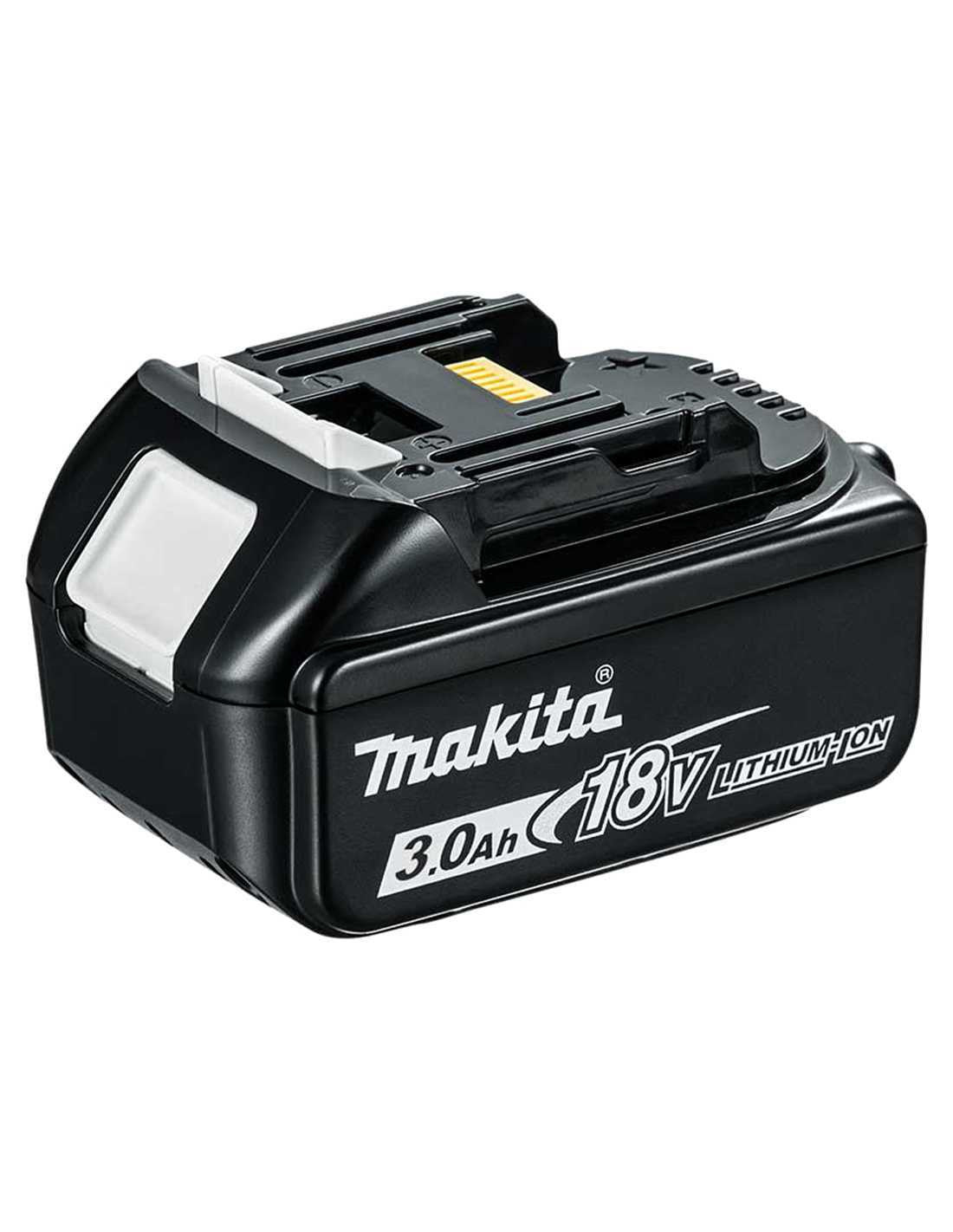 Kit Makita amb 7 eines + 3 bateries de 5 Ah + carregador DC18RC + 2 bosses DLX7243BL3